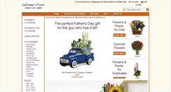 Desktop Screenshot of gallowaysflorist.com